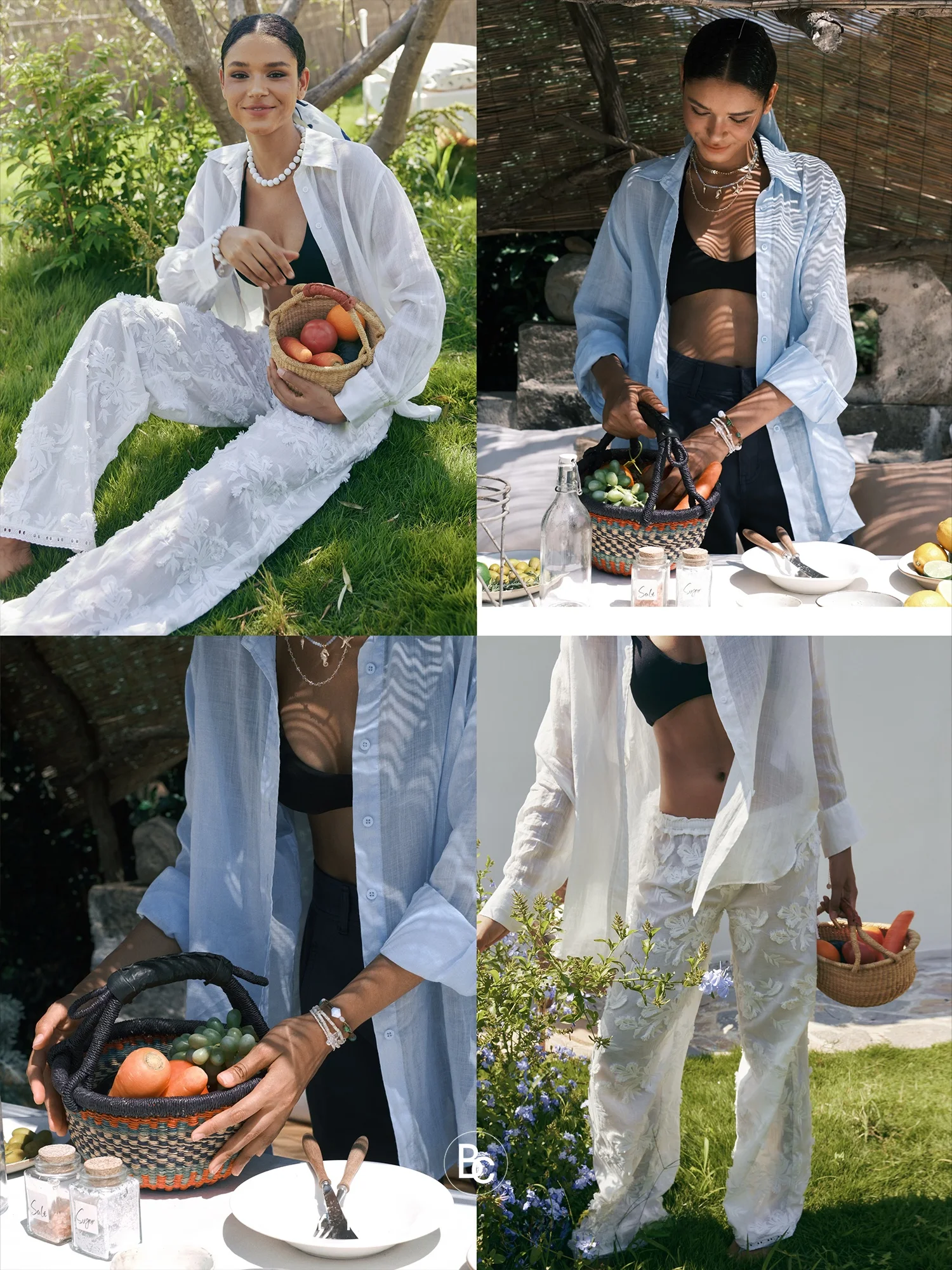 

Betchow Ультратонкая мягкая льняная рубашка с длинным рукавом, защита от солнца, бело-синяя, легкая, воздушная, свободного кроя