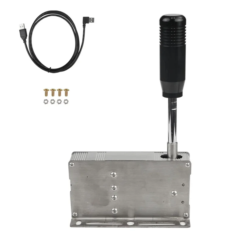 ألعاب سباق USB للكمبيوتر الشخصي محول متسلسل H Gear Shift SIM لـ Logitech G25 G27 G29 G920 G923 Thrustmaster T300RS/GT T500 Parts-N25
