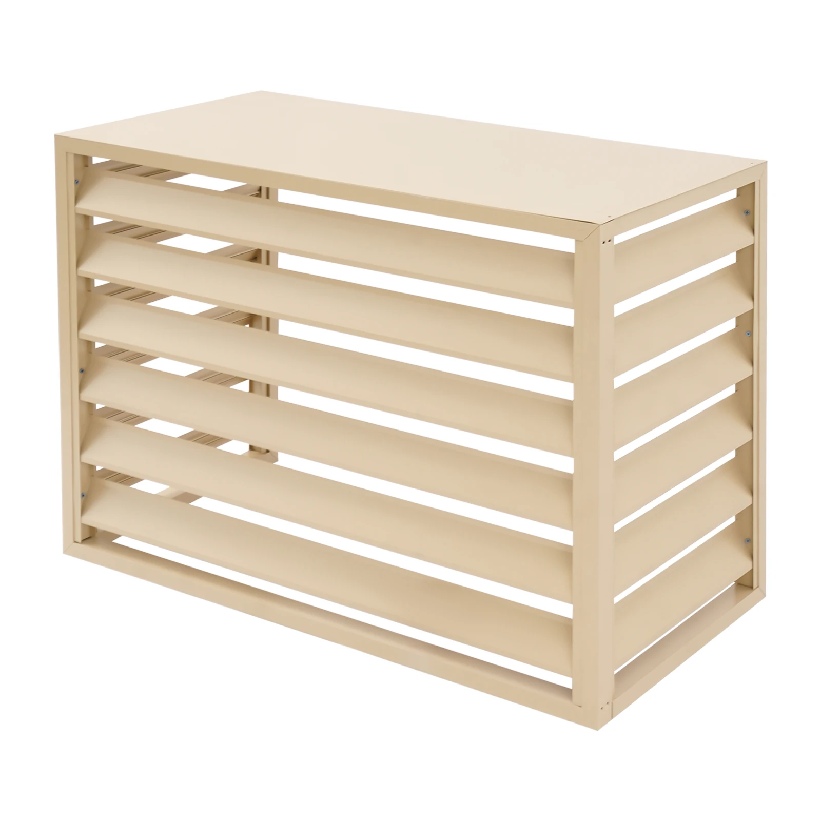 Freestanding AC fence providing privacy