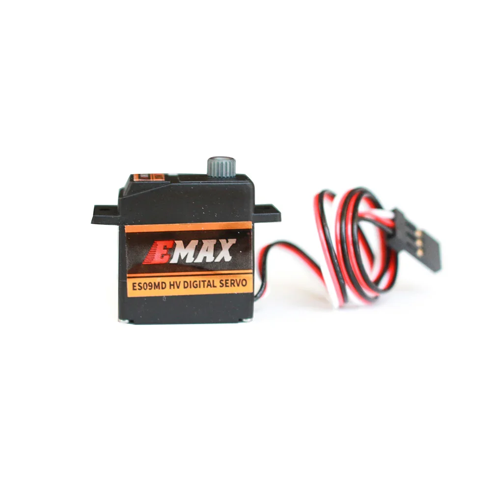 4pcsEmax ES09MD HV 6-8.4V جميع الأغراض الجهد العالي ميتال جير أجهزة رقمية ل RC الطائرات بدون طيار طائرة هليكوبتر شاحنة قارب قطع غيار السيارات