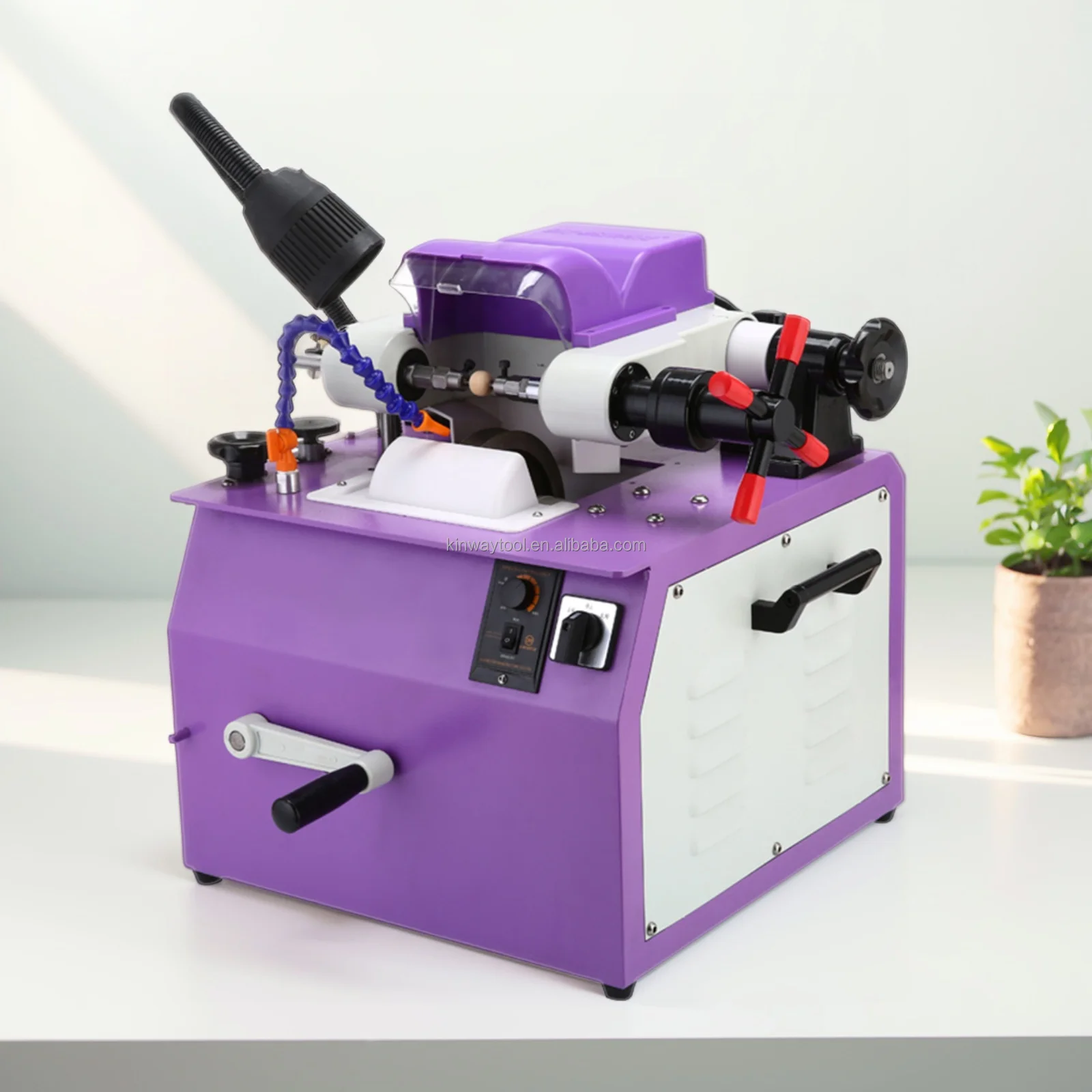KW-20I Gemstone Bead Grinding Equipment Stone Automatic Bead Grinding Machine Stone Bead Grinding Machine