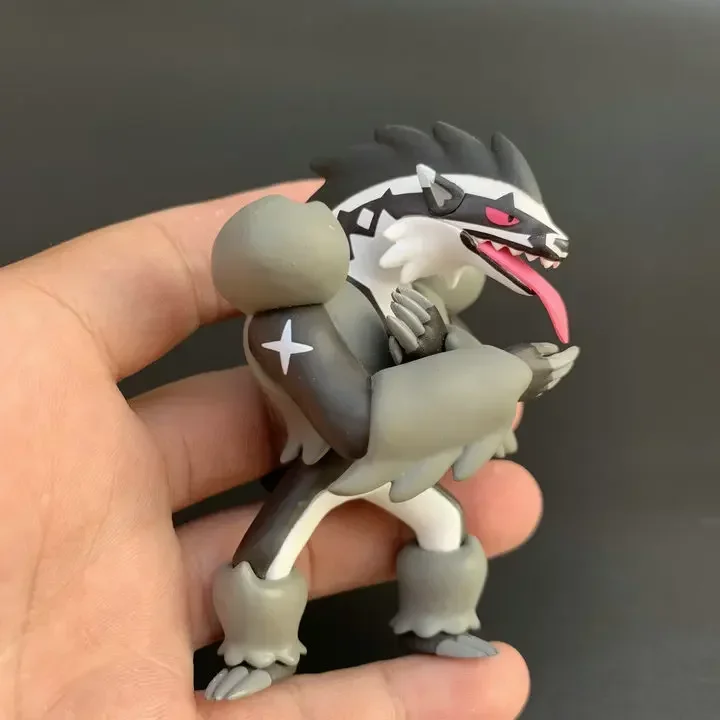 Pokemon SCALE WORLD CANDY TOY Galar Region Piers Obstagoon Action Figure Model Ornament Toys Children Gifts