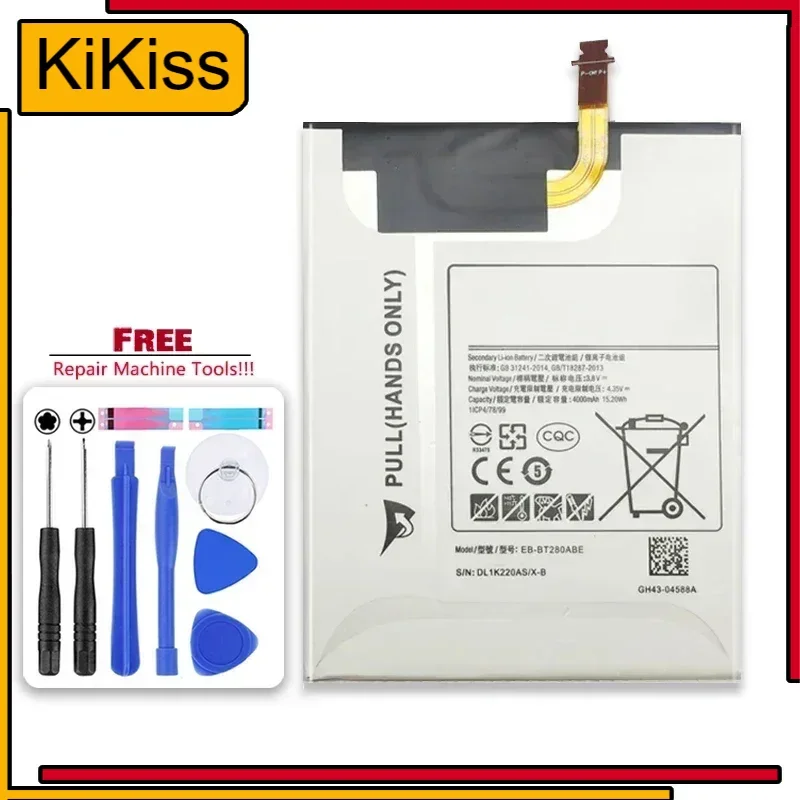 Tablet Battery For Samsung Galaxy Tab A 7.0 T280 T285 EB-BT280ABE 4000mAh