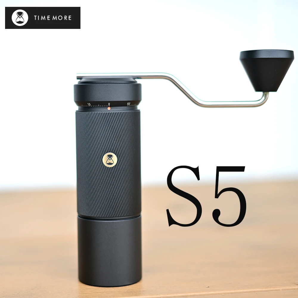 TIMEMORE Chestnut S5 Manual Coffee Grinder 0.015mm Ultra-Fine Adjustment High Precision Bearing For Pour Over & Espresso Grinder