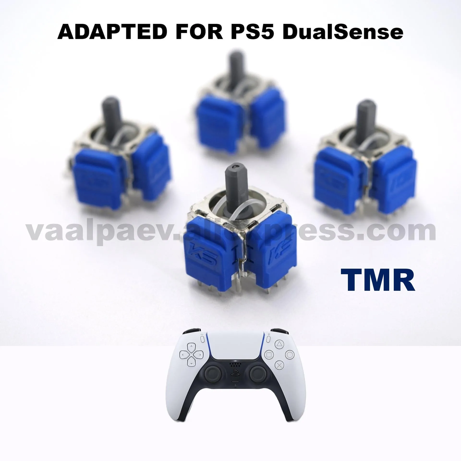

ДЛЯ PS5 PS4 XBOX XBOX Elites Switch pro Контроллер TMR Аналоговый джойстик с защитой от дрейфа Без задержки Низкое энергопотребление K-SILVER