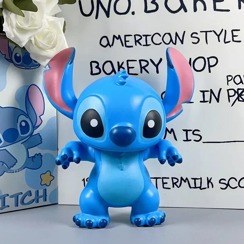 20cm Stitch Anime Figure Lilo&Stitch Products Pvc Action Figure Collection Model Doll Cute Cartoon Ornaments Decor