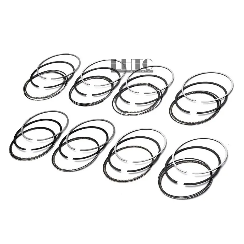 8PCS Piston Rings Set STD Φ83mm For mercedes-be C63 S G63 AMG W205 W213 4.0 V8 M177 1760300100 1760300600