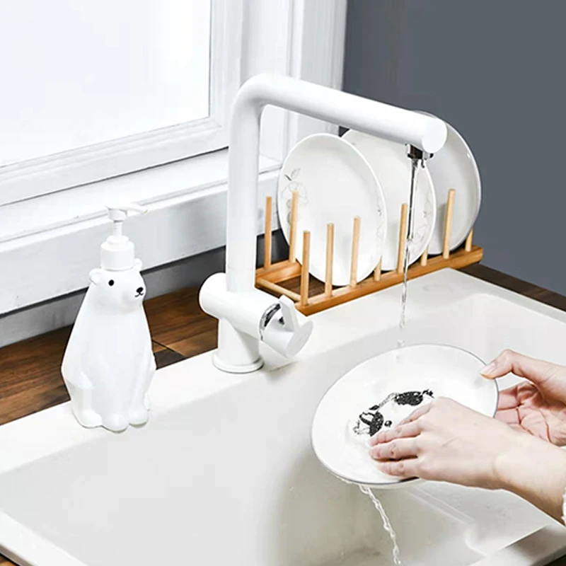 Soap Dispenser Cute Polar Bear Laundry Detergent Hand Soap Refill Bottle Shampoo Shower Gel Replacement Bottle Foam Container