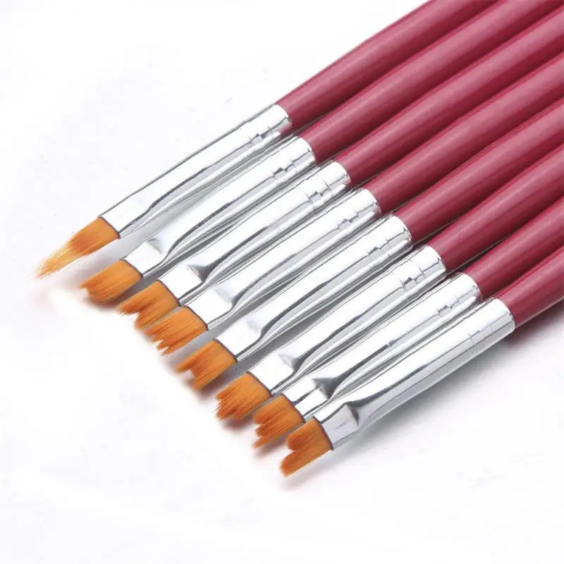 Acrylic Drawing Brushes Unique Professional Durable Precise Versatile Flower Painted Pen For Nails High-quality Acrylic Brush