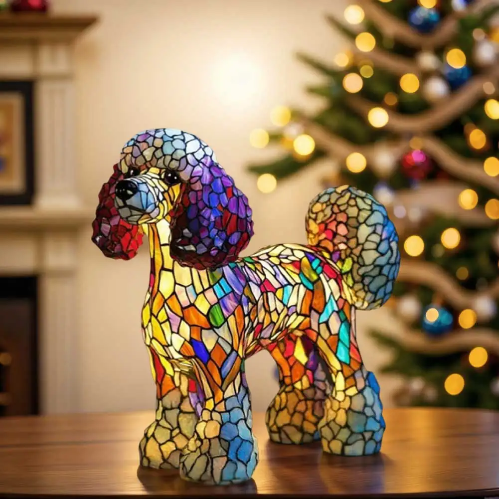 مصباح LED بجانب السرير من الراتنج على شكل حيوان لغرفة المعيشة وغرفة النوم