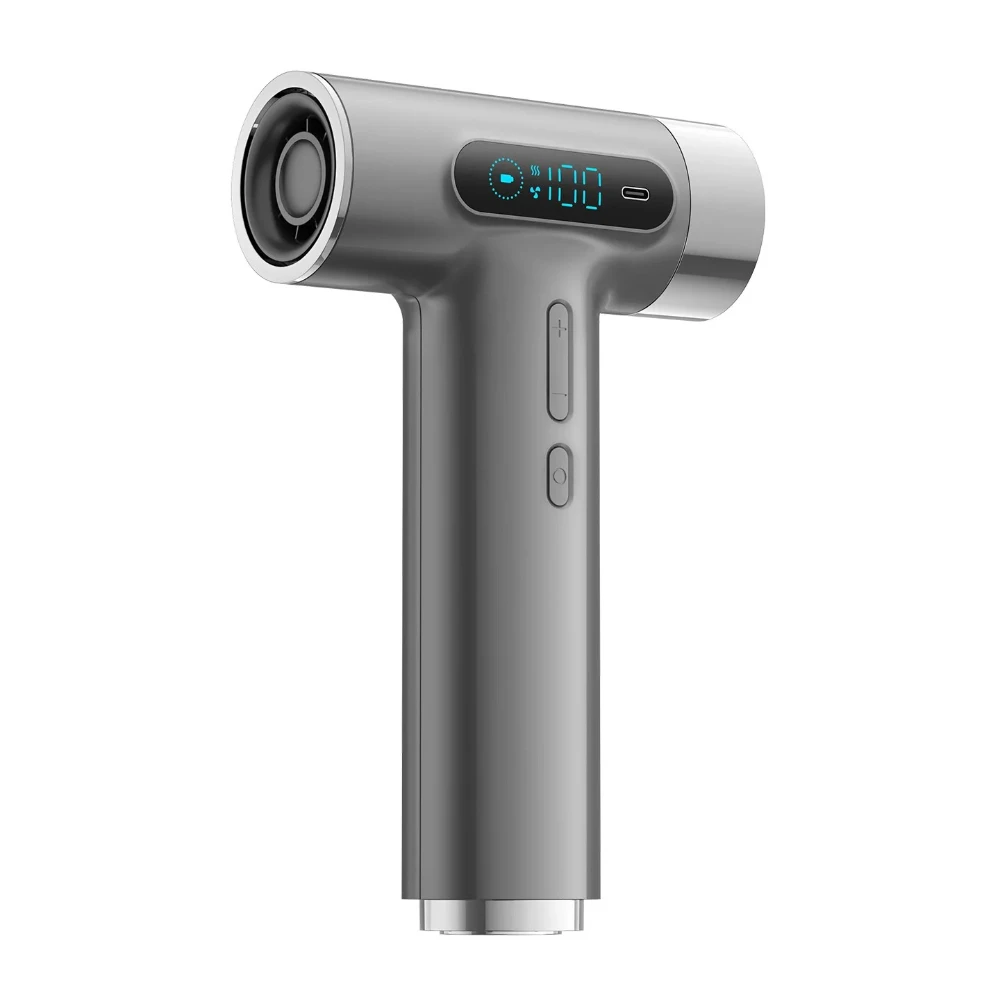 Wireless USB Charging Hair Dryer for Students High Wind Power Air Volume Portable Hairdryer for Dormitory Use