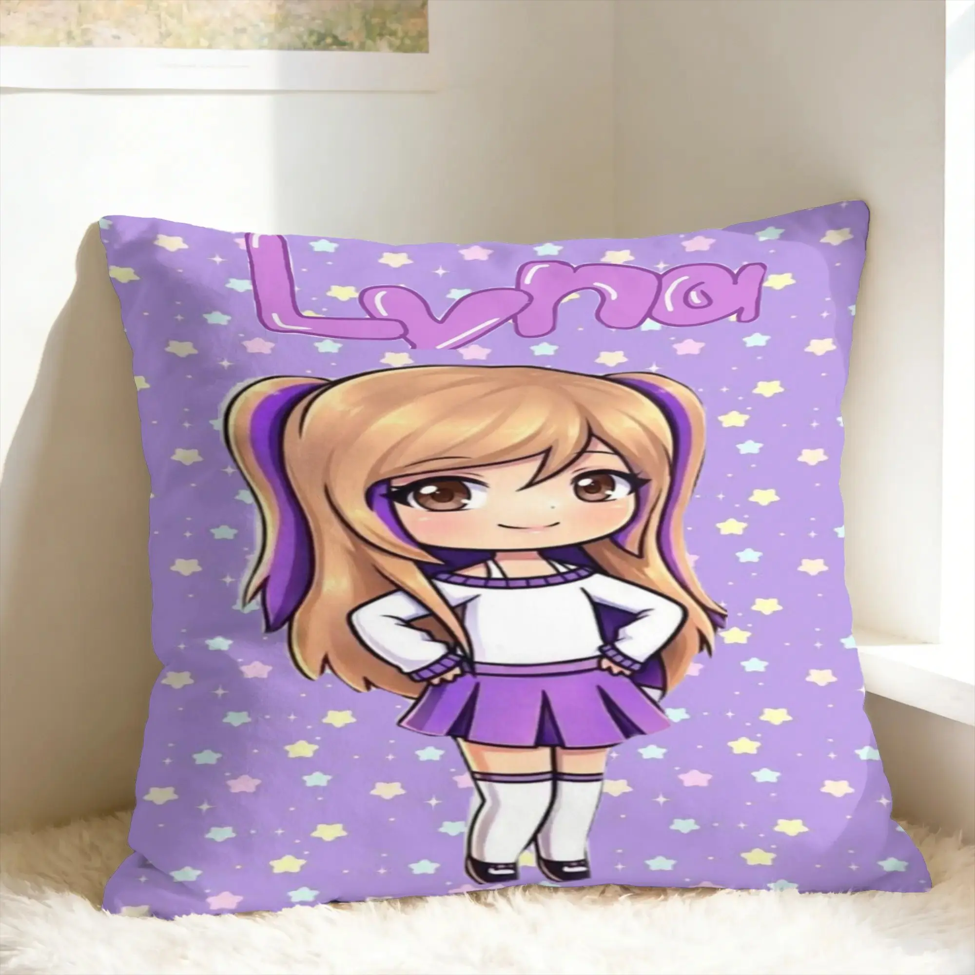 Relax Dense Real Mix Collage Lyna Vallejos Pillow Cover  Morden Pillow Case For Sofa Home Decoration Graphic Pillowcases Gift