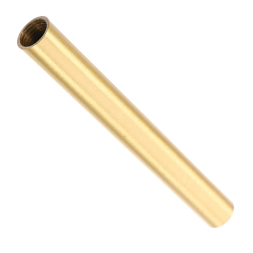 Copper M10 Threaded Lamp Stem Extension Rod for Wall Table Floor Lamps Hollow Design Easy Wiring Vintage Aesthetic Lamp Making