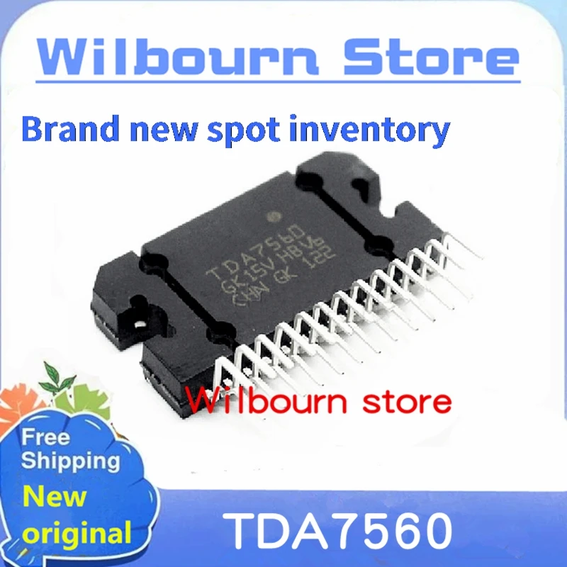 Own inventory   10piece~20piece/LOT  TDA7560 ZIP25 Car audio amplifier chip
