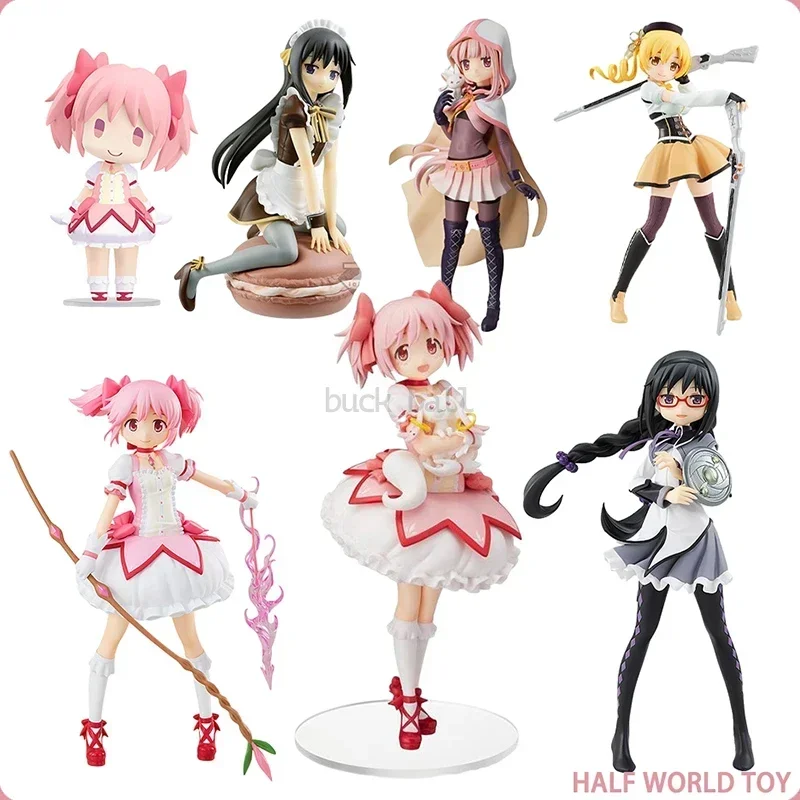 Original Madoka Magica Figurine Sega Gsc Tamaki Iroha Anime Kaname Madoka Figure Puella Magi Pvc Statue Model Toy Christmas Gift