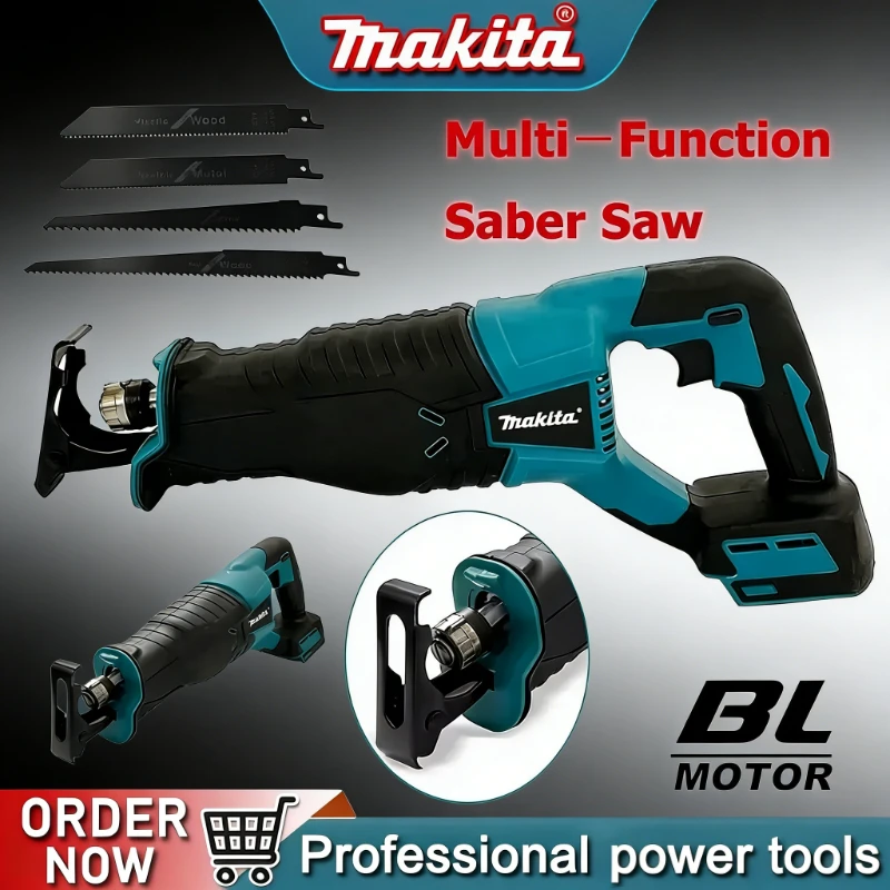 

Makita Cordless Reciprocating Saw For 18V Battery Reciprocating Saw Portable Power Tools For Makita Battery