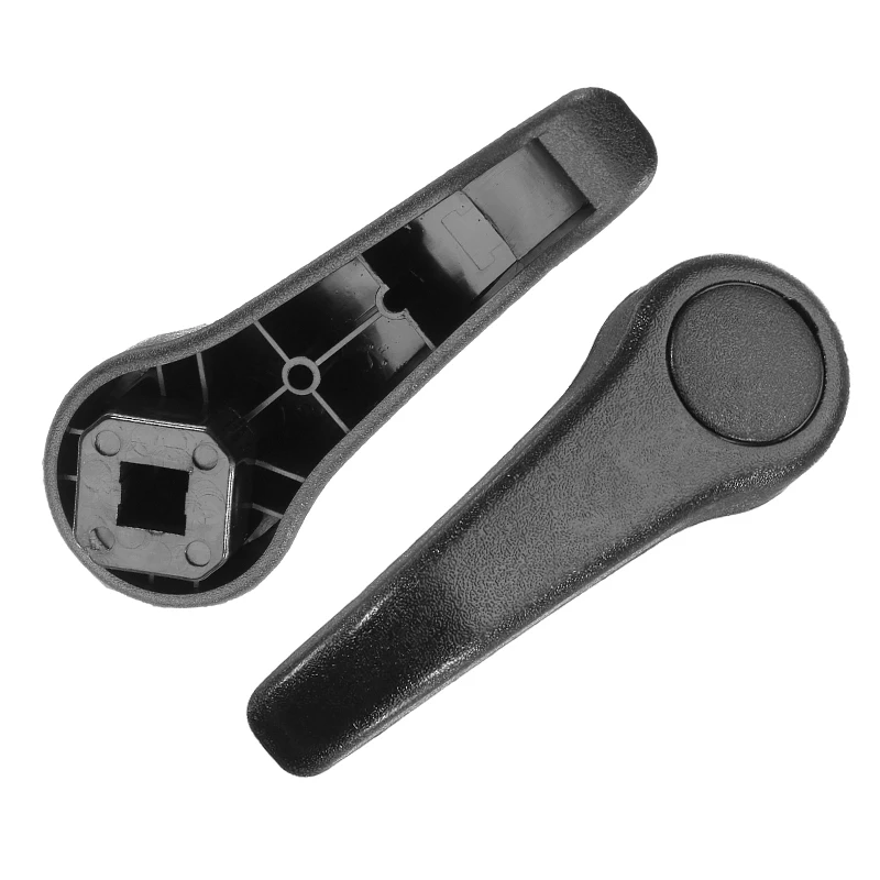 1Pair Car Seat Adjusting Lever Handle Pull Handles For Renault Clio MK1 Interior Seat Hand handle Black Car Part 3518X2