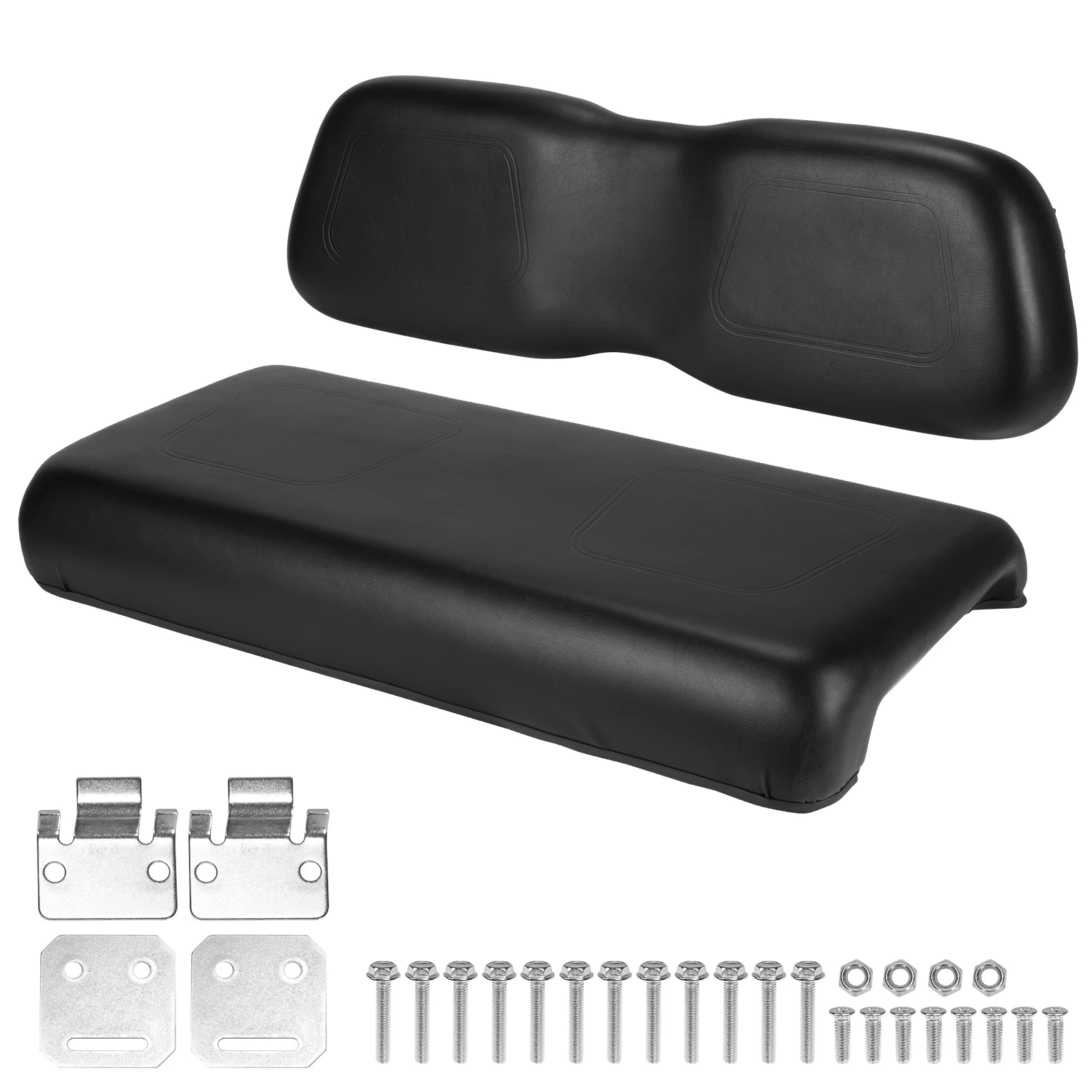 

Seat Bottom and Back Cushion Set 102076601 102076602 Golf Cart Front Seat Replacement Cushion for Club Car DS 2000.5-up Models
