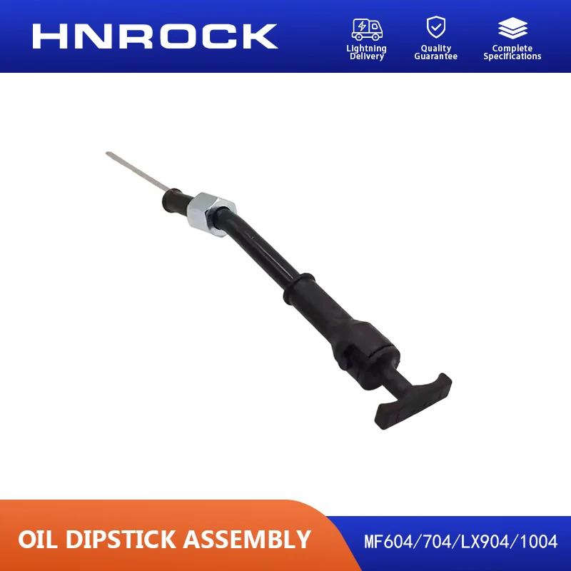 NEW HNROCK MF604/704/LX904/1004 Tractor Parts Engine Oil Dipstick Assembly，YTO Original Factory