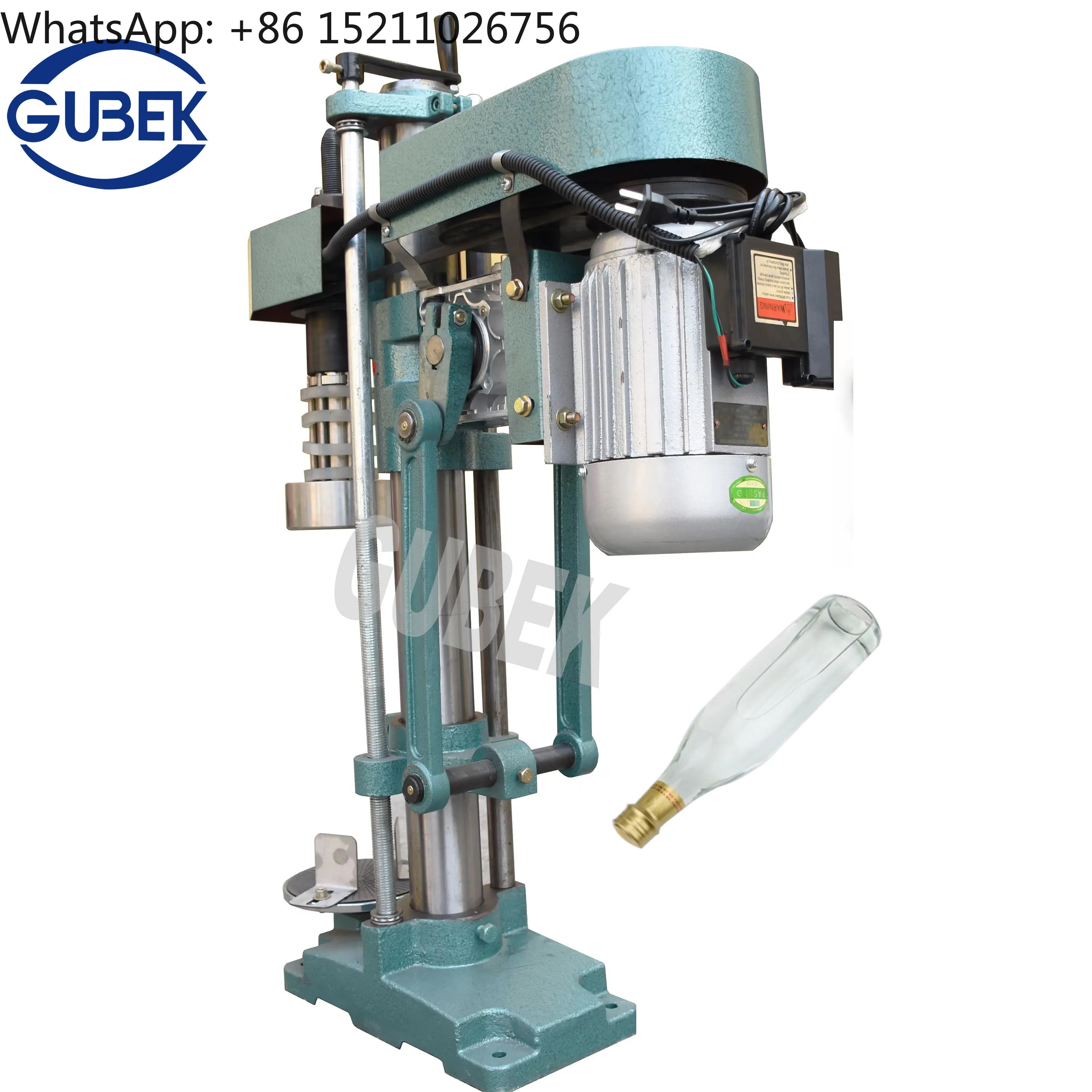 Venda por atacado de pequenas máquinas tampando manuais de garrafas Máquinas tampando coroa