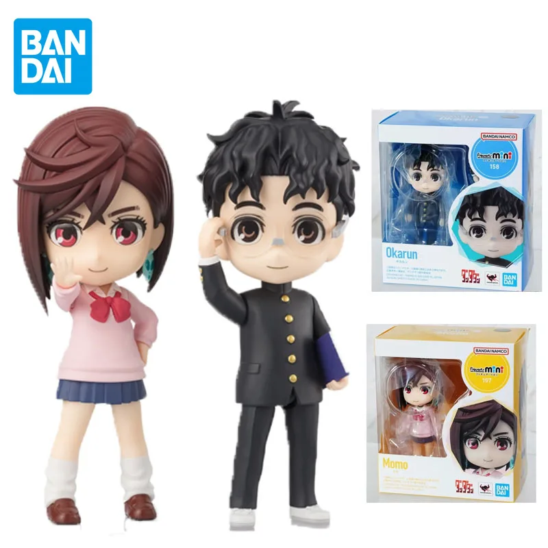 Bandai Original Figuarts Mini DAN DA DAN Anime Figure Oksrun Momo Action Figure Toys for Boys Girls Children Birthday Gifts