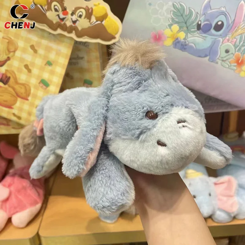 Плюшевый карандаш в форме мультяшной свиньи Eeyore, женская сумка для хранения канцелярских принадлежностей, плюшевый пенал, креативный подарок для детей