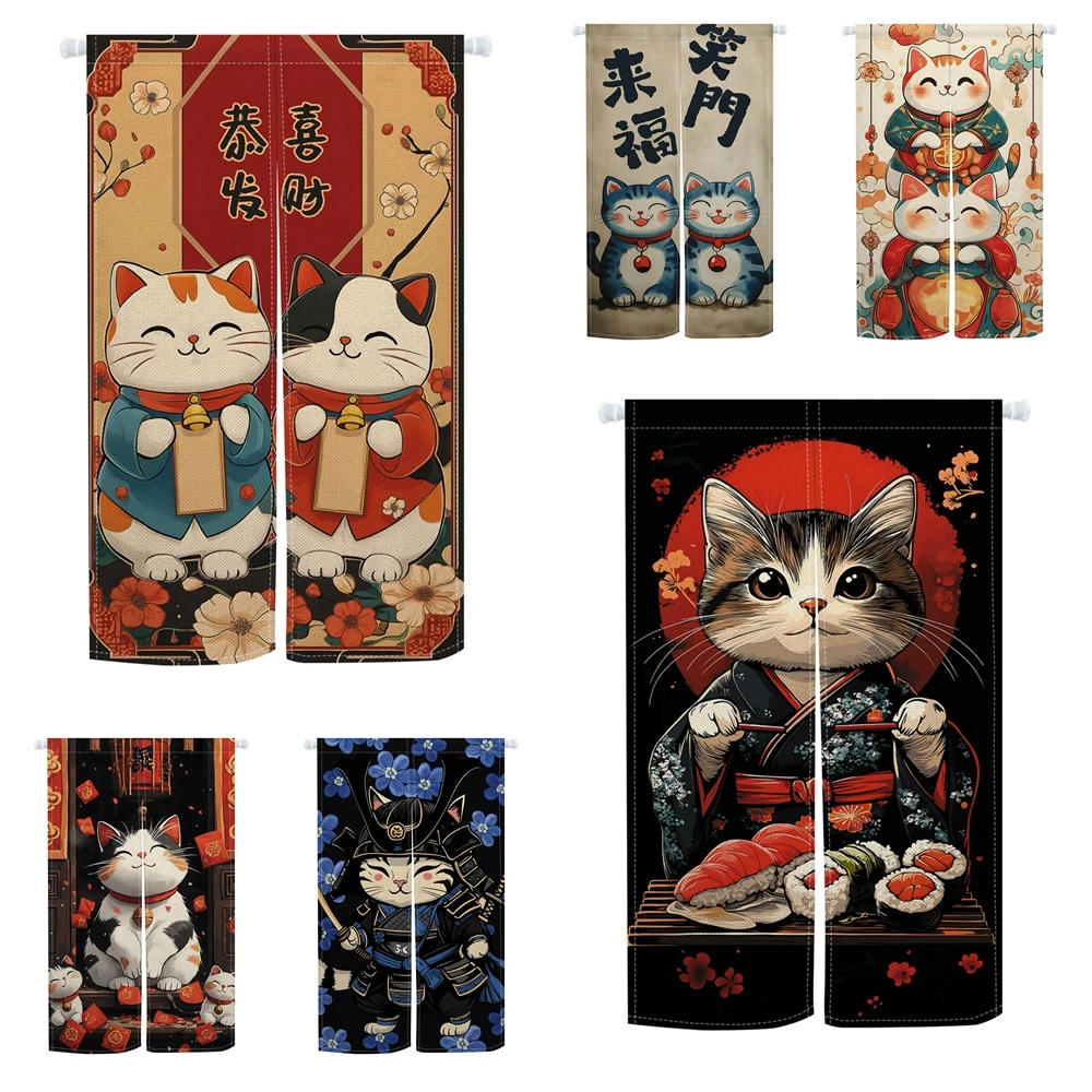 1pc-cortina-de-porta-com-gato-da-sorte-sushi-padrao-izakaya-sala-de-jantar-blackout-particao-linho-porta-dividir-pendurado-meia-cortina