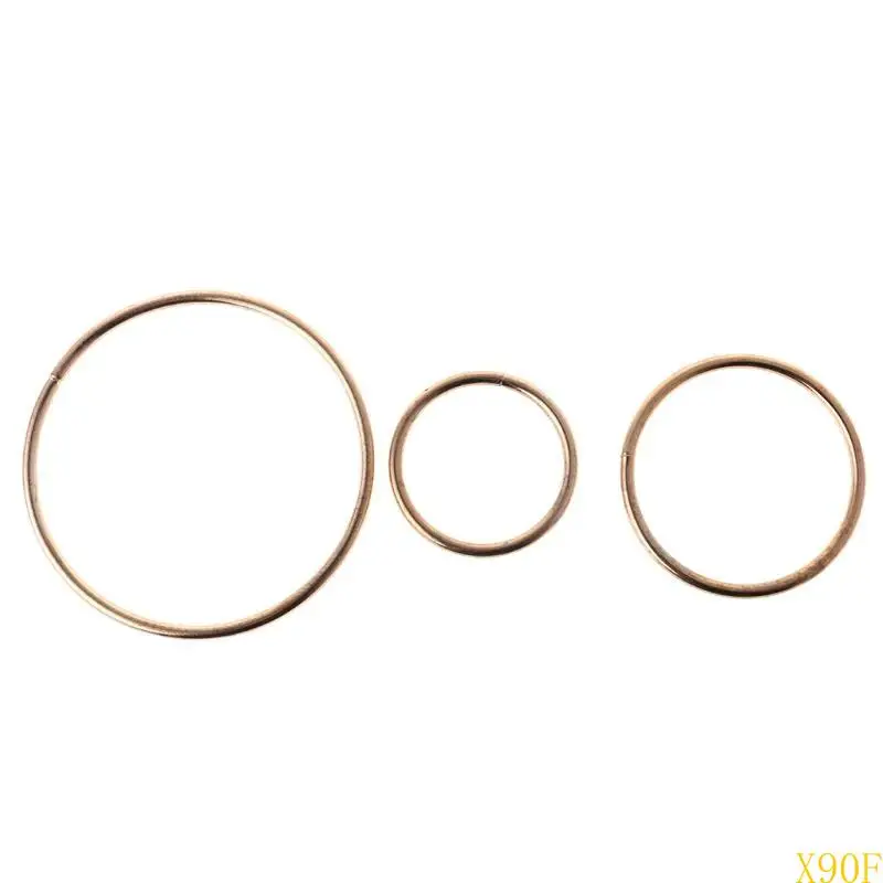 X90f Rounds Dreamcatch Circle Arreglos flores Handicraft hecha a mano