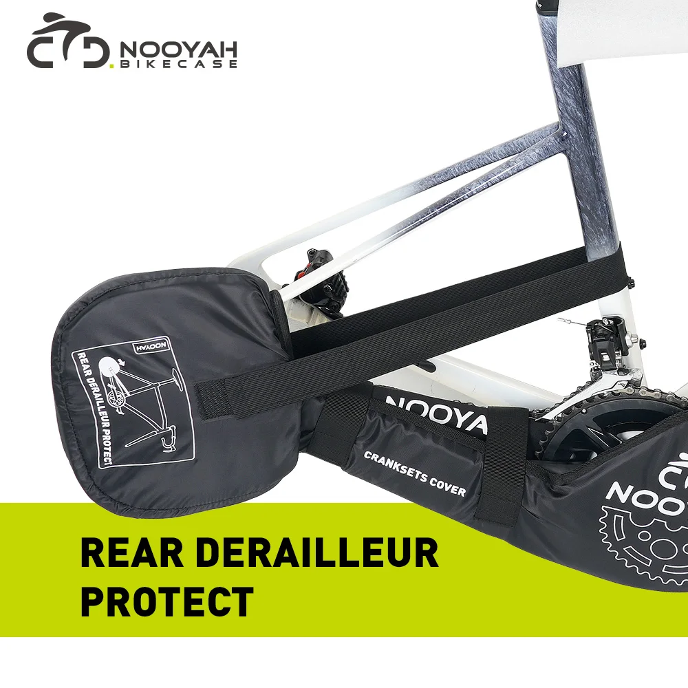 NOOYAH Bicycle Bag Protection Kits Bike Frame Protective Sets MTB Road Bike Accessories Bike Chain Crankset Fork Cover
