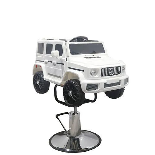 

Современные детские сиденья для стрижки волос, парикмахерская, белые игрушки, мультяшный автомобиль, детский парикмахерский стул для детей