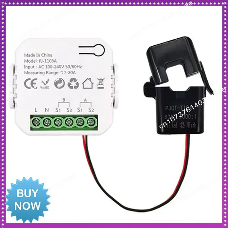 حار Ltem Tuya الذكية واي فاي الطاقة ثنائي الاتجاه متر مرحلة واحدة مع الجرس الزائد إنذار التطبيق رصد الإنتاج بالطاقة الشمسية الاستهلاكية