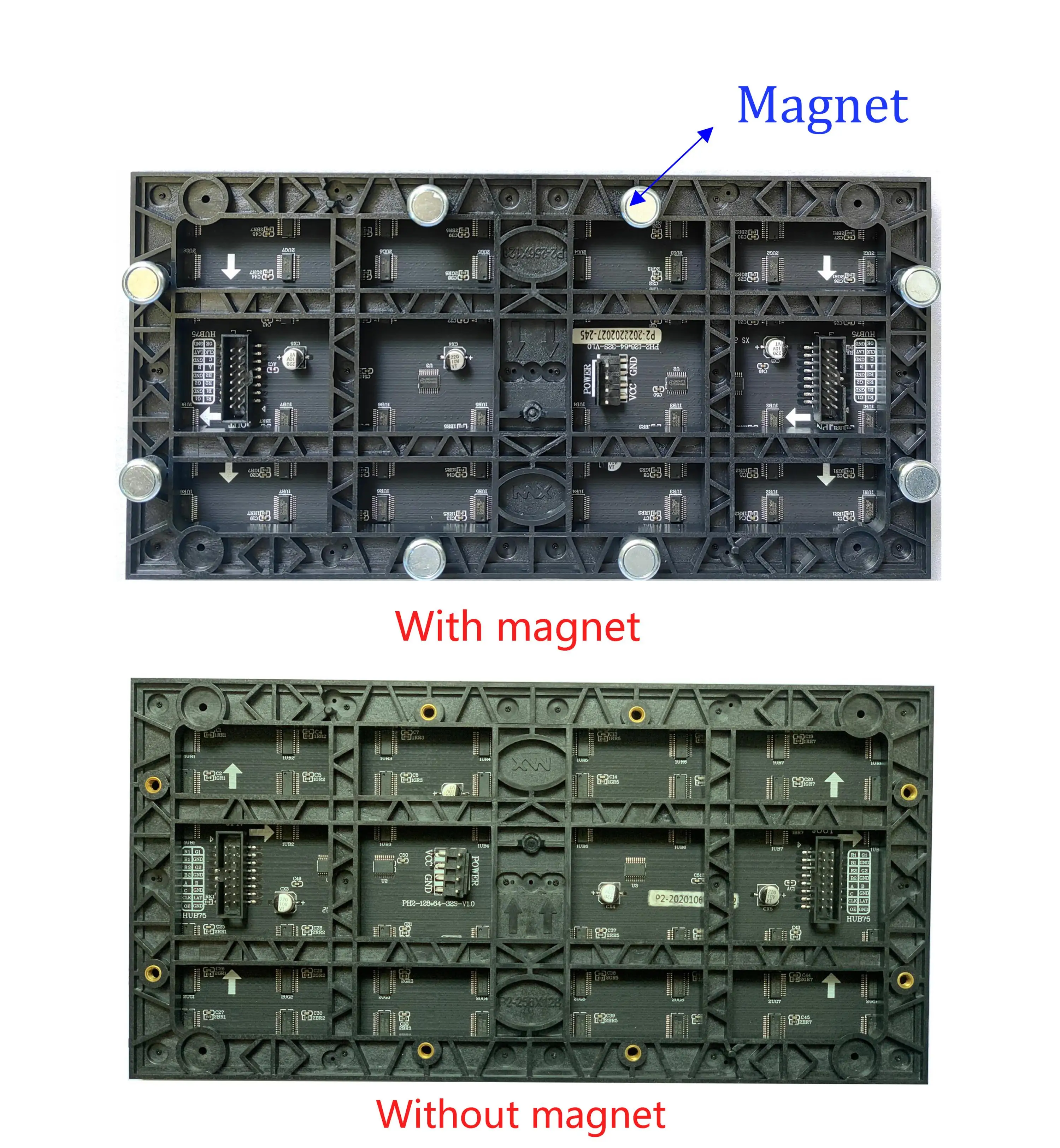 عالية الجودة SMD1515 داخلي P2 وحدة led 256x128 مللي متر للداخلية 2K 4K 8K شاشة led جدار الفيديو