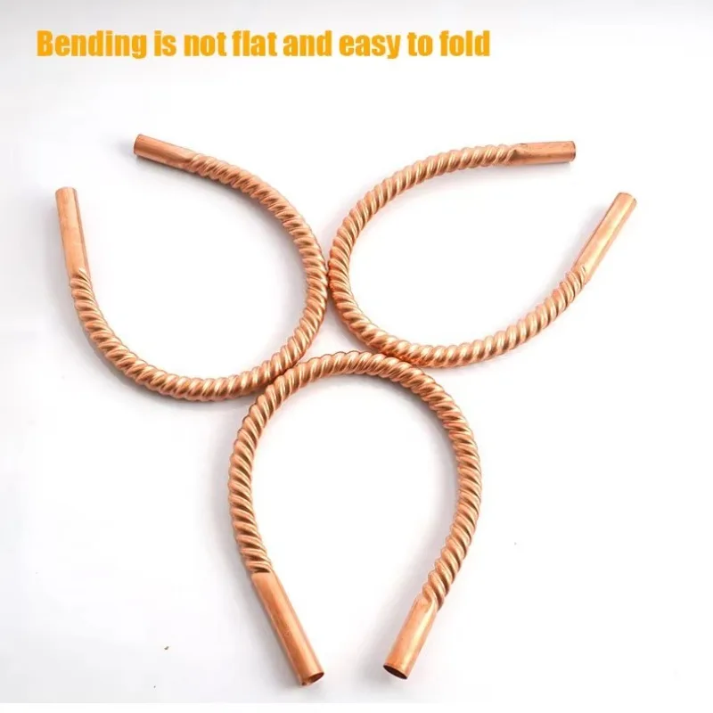 Copper bellows for Air conditioner inner unit anti-dented Soft state copper tube od 10 12 16 19mm  Copper pipe Length 40cm