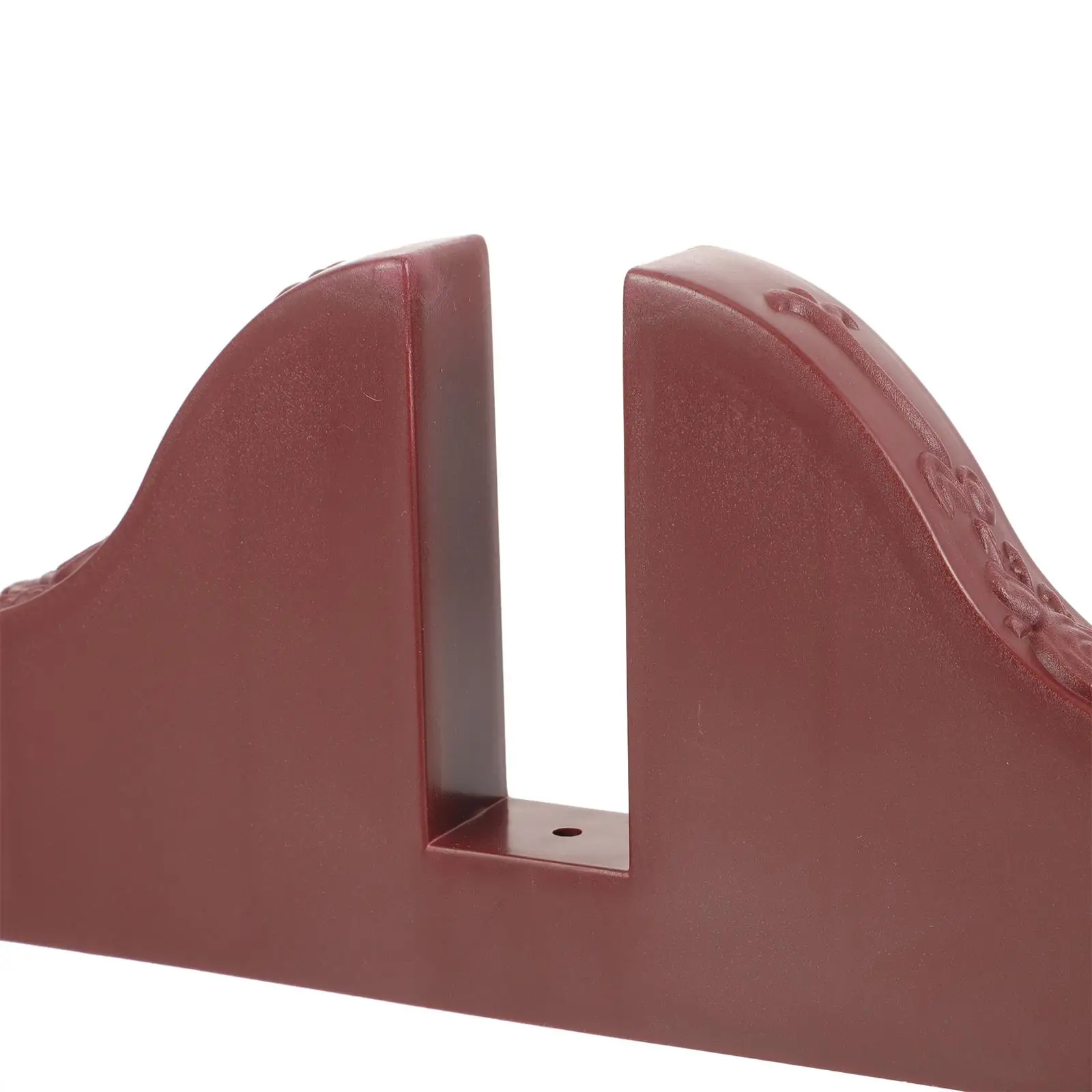 Screen Base Stand Wood Divider Stand Feet Wood Partition Screen Base Support Bracket Red 31 Opening Modern Practical