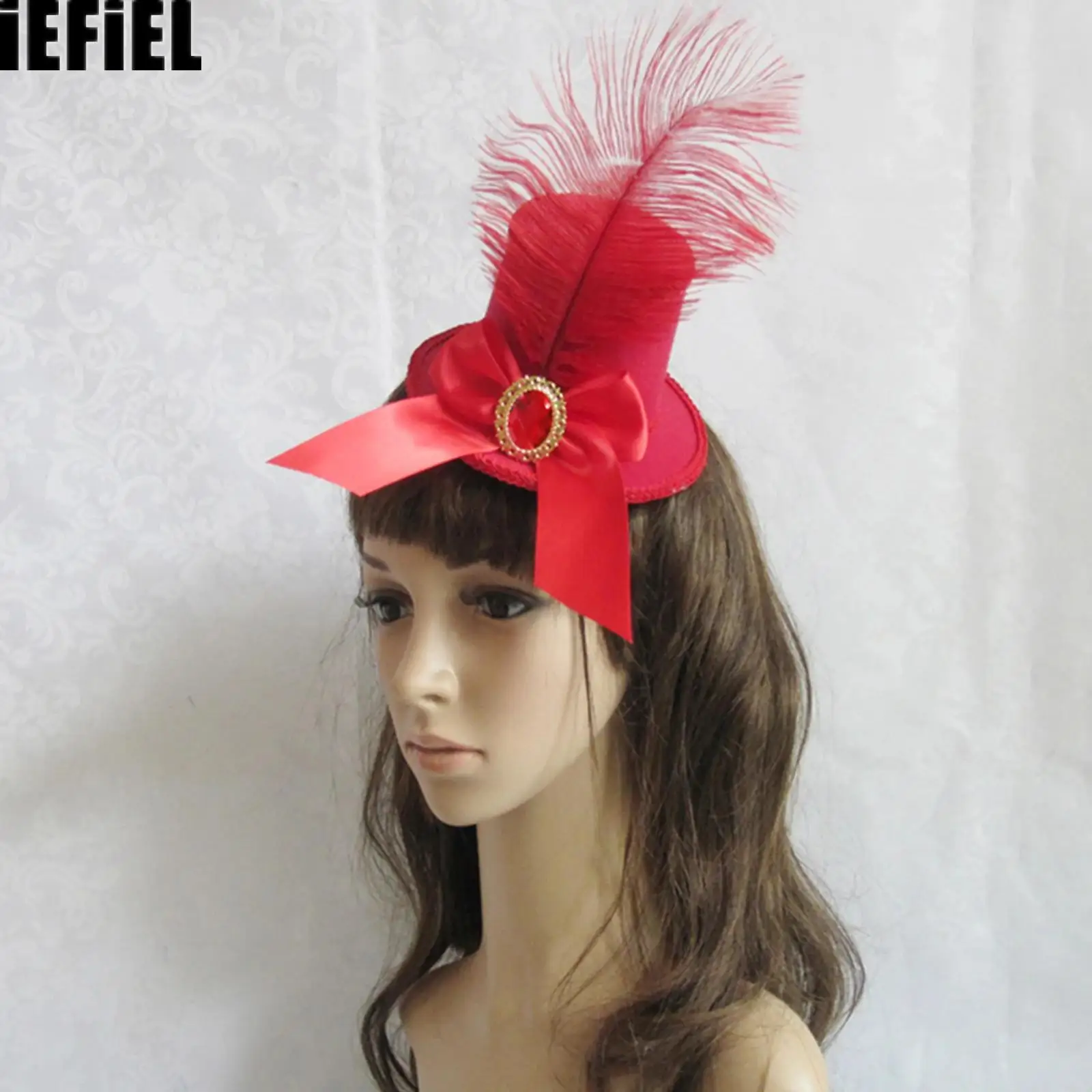 

Women Mini Hat Clip for Party Costume Base Alligator Clips Millinery Craft for Tea Party Costume Party