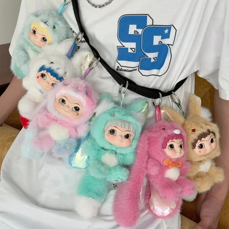 

Original WAKUKU Fox And Rabbit Mischievous Diary Series Plush Doll Toy Gift for Girls Action Figure Collectible