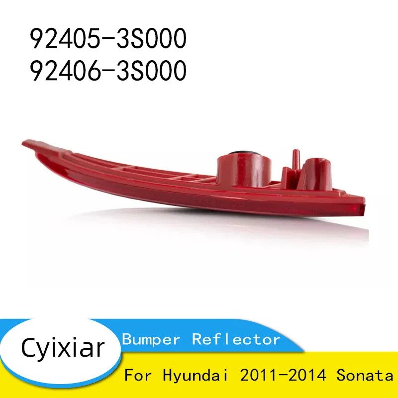 

92405-3S000 92406-3S000 924053S000 924063S000 для Hyundai 2011-2014 Sonata YF отражатель заднего бампера фонарь заднего бампера