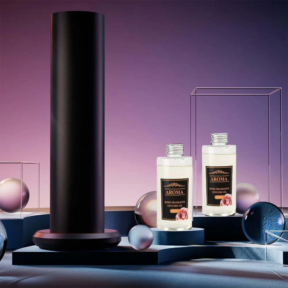 Conjunto difusor de fragrância com lavanda chá branco pêssego osmanthus perfume doméstico banheiro decoração de casa 300ml