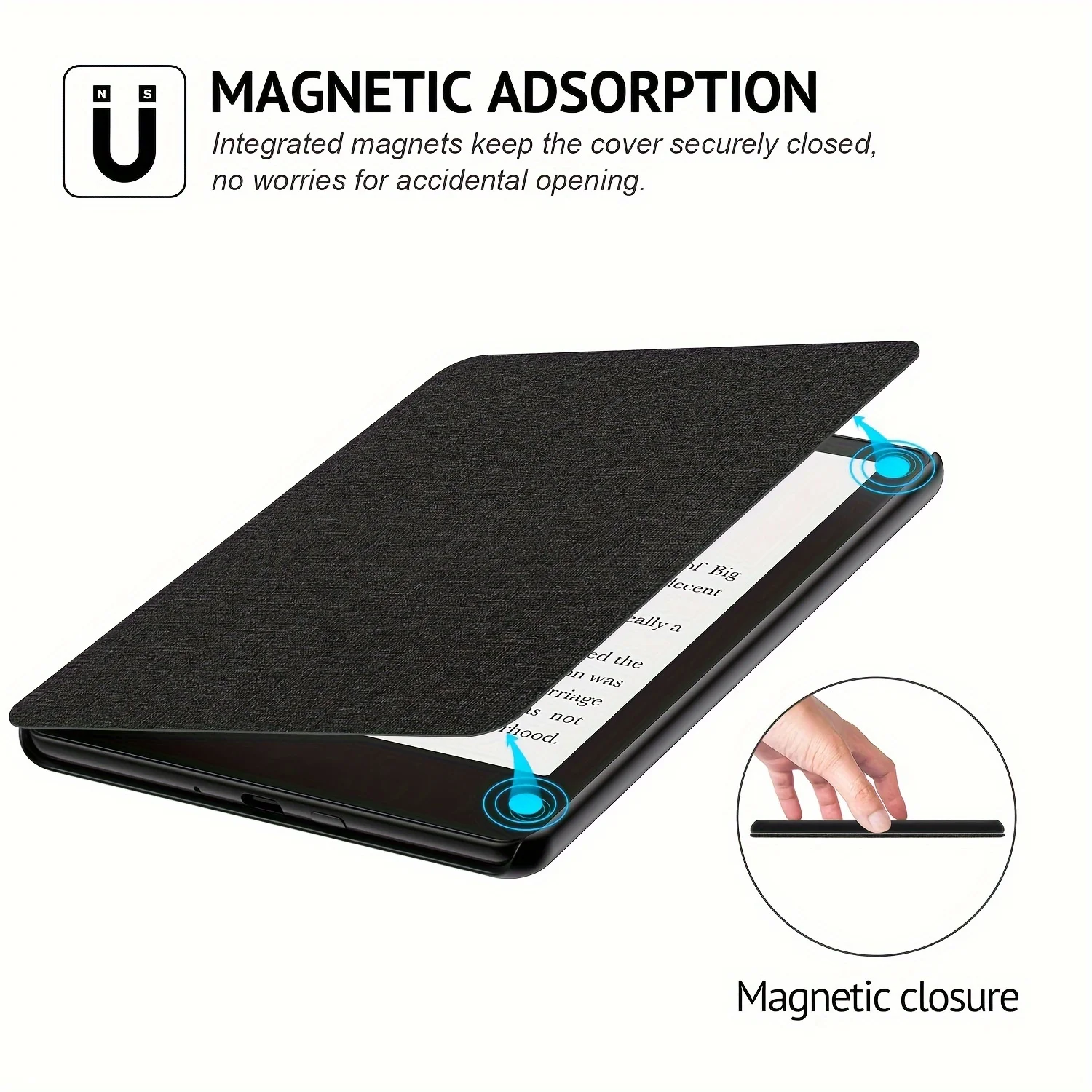 Funda para Kindle Paperwhite de 6,8 ", 11. ª generación-2021, edición de firma, carcasa ligera con encendido/apagado automático