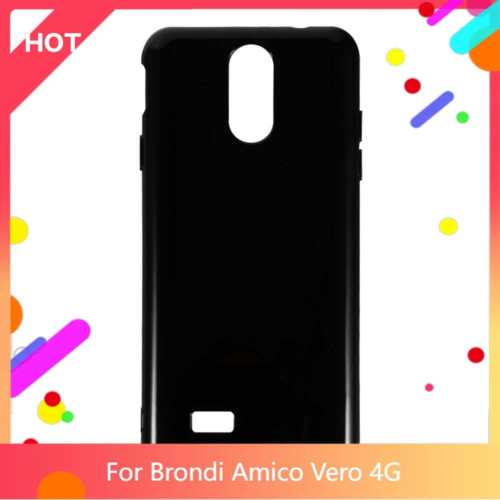

Чехол Amico Vero 4G, матовый мягкий силиконовый чехол из ТПУ для Brondi Amico Vero 4G, тонкий чехол для телефона