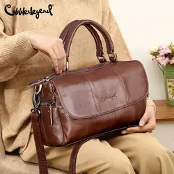 Cobbler Legend Genuine Leather Women Handbag Retro Shoulder Bag Crossbody Mini Vintage Ladies Handbags