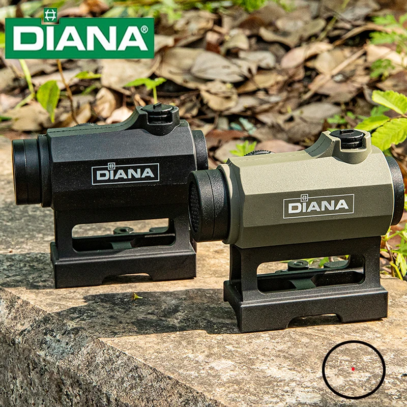 

DIANA HD-41 Red Dot Sight, 11 Brightness Levels Scope, 3MOA Optical Sight with QD Mount