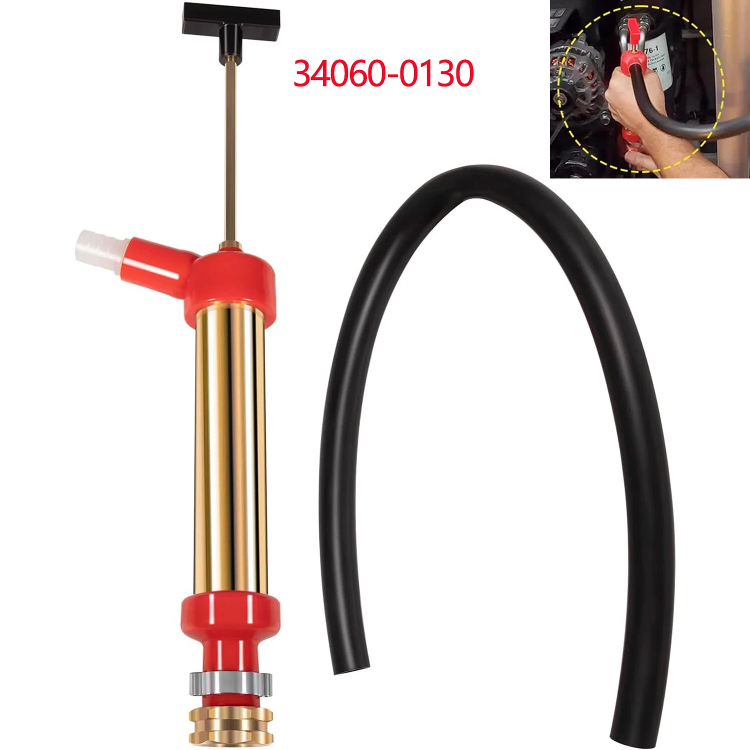 

Латунный масляный насос морского двигателя # 34060-0130, длина 10,25 дюйма, диаметр 1,25 дюйма, быстрый дренаж 1 галлон/минутный, для OMC/Mercruiser