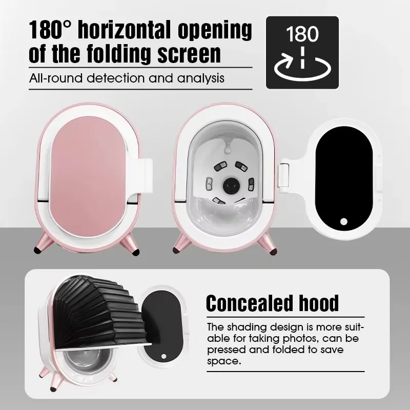 สินค้าขายดีประจำปี 2025 เครื่องวิเคราะห์ผิวหน้า 3 มิติ 12 in 1 ระบบวินิจฉัย ราคาโรงงาน