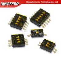 5PCS SMD SMT Slide Type Switch 1P 2P 3P 4P 5P 6P 8P 10P 1.27mm Position Way DIP Black Pitch Toggle Switch Black Snap Switch