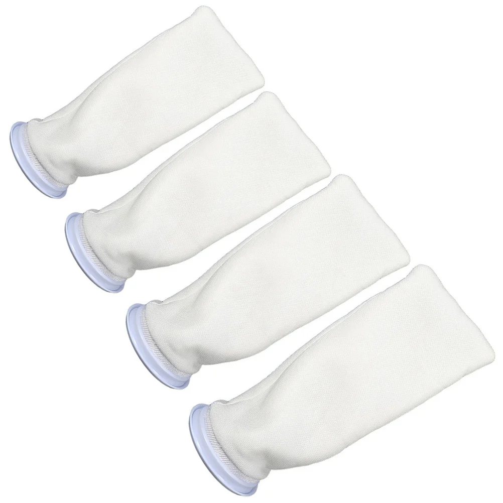 

4 Pcs Fish Tank Filter Bag Cotton Sock Pouches for Supply Tanks Thickened Sponge