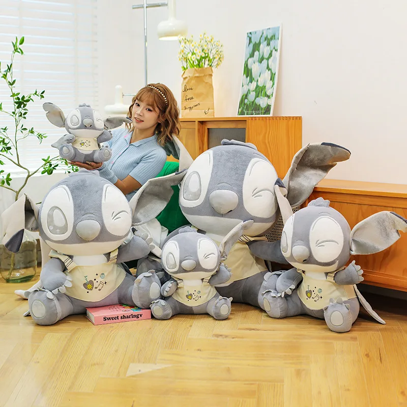 

Silver Plush Steezy Toy With Suspenders Cartoon Stuffed Animal Dolls Collectible Toys Movie Tv Theme Soft Plushie