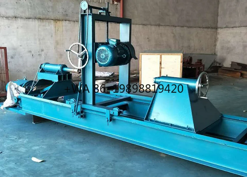 Control Lathe/Debarking Rotary Lathe Wood/Log Debarking Machine Woodworking Log Lathe Large Numerical