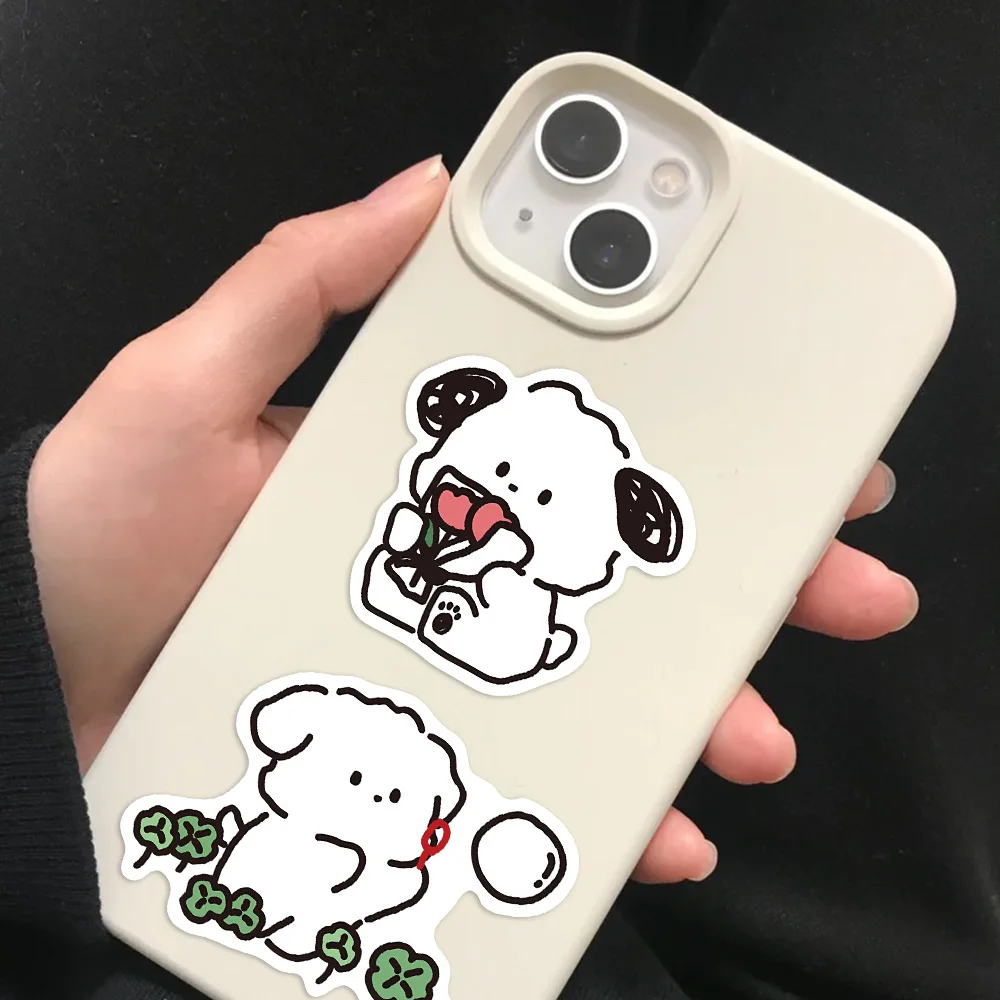 10/30/50PCS Yowoywoo Cartoon Stickers Leuke Witte Hond Dier Graffiti Decoratie Koelkast Bagage Laptop Gitaar fiets Skateboard