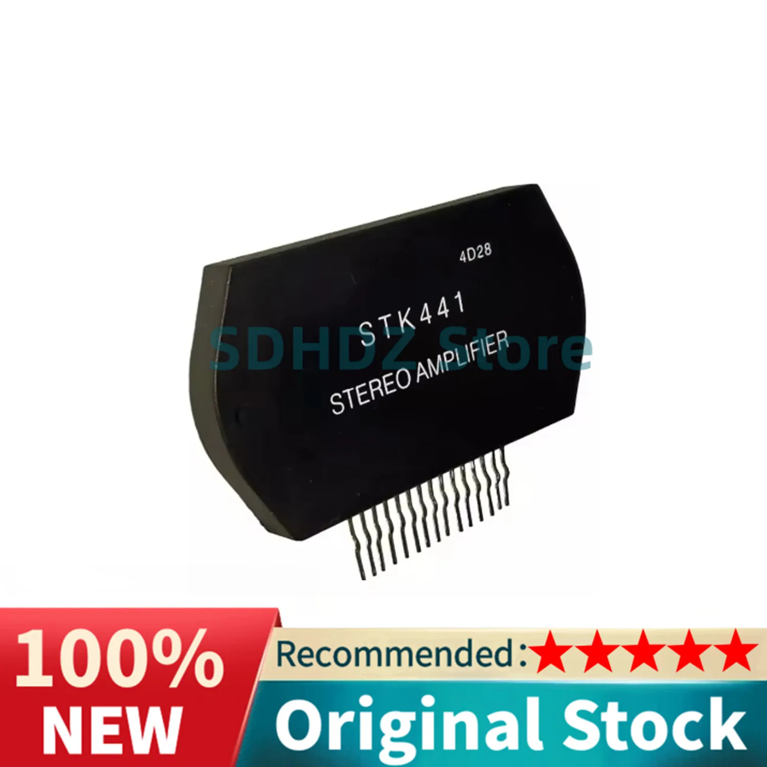 STK441 Integrated Circuit Stereo Amplifier IC Module